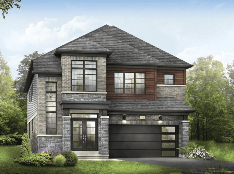 3D rendering of Empire Calderwood Single Family Home in Niagara