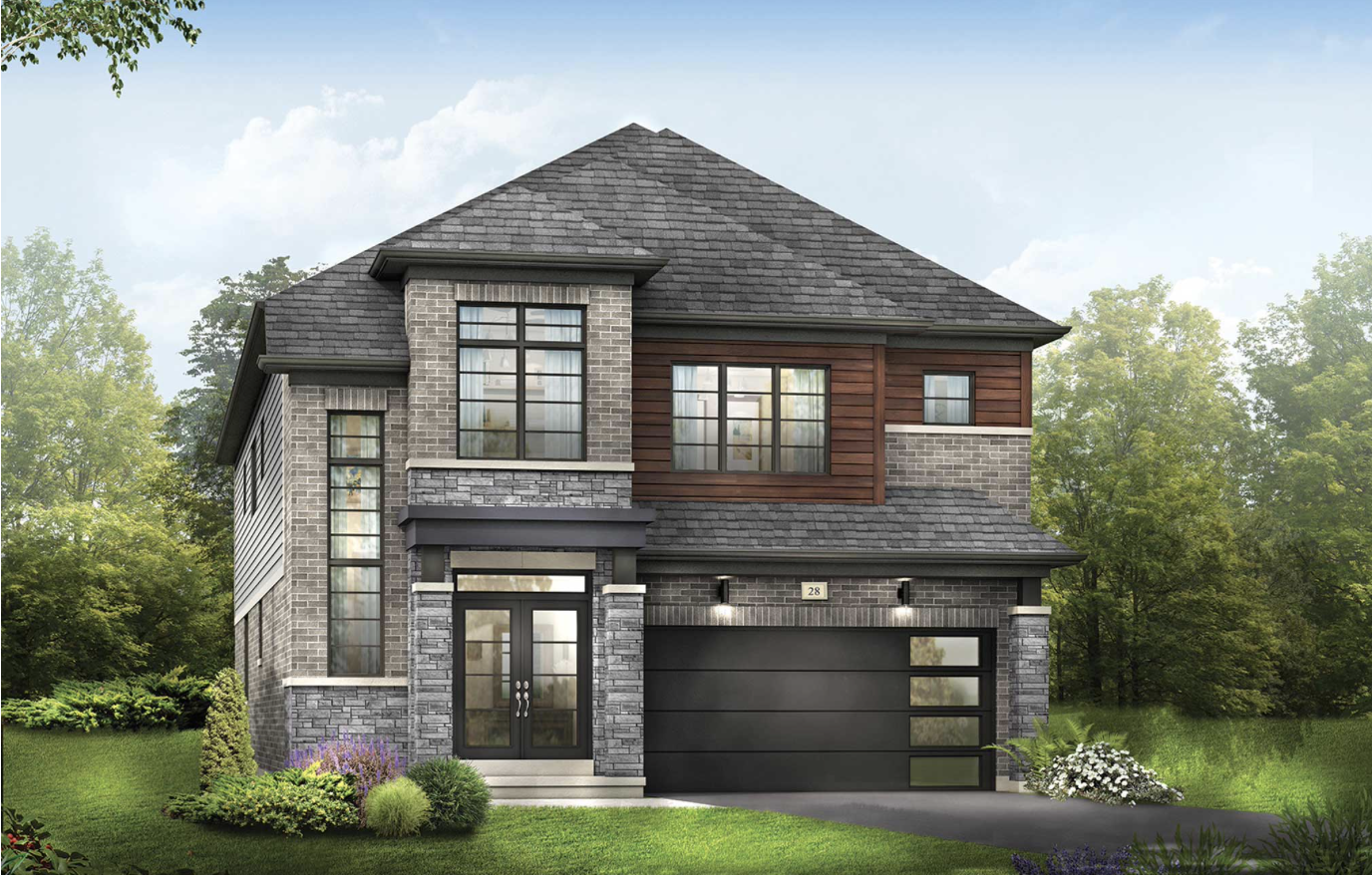 3D rendering of Empire Calderwood Single Family Home in Niagara
