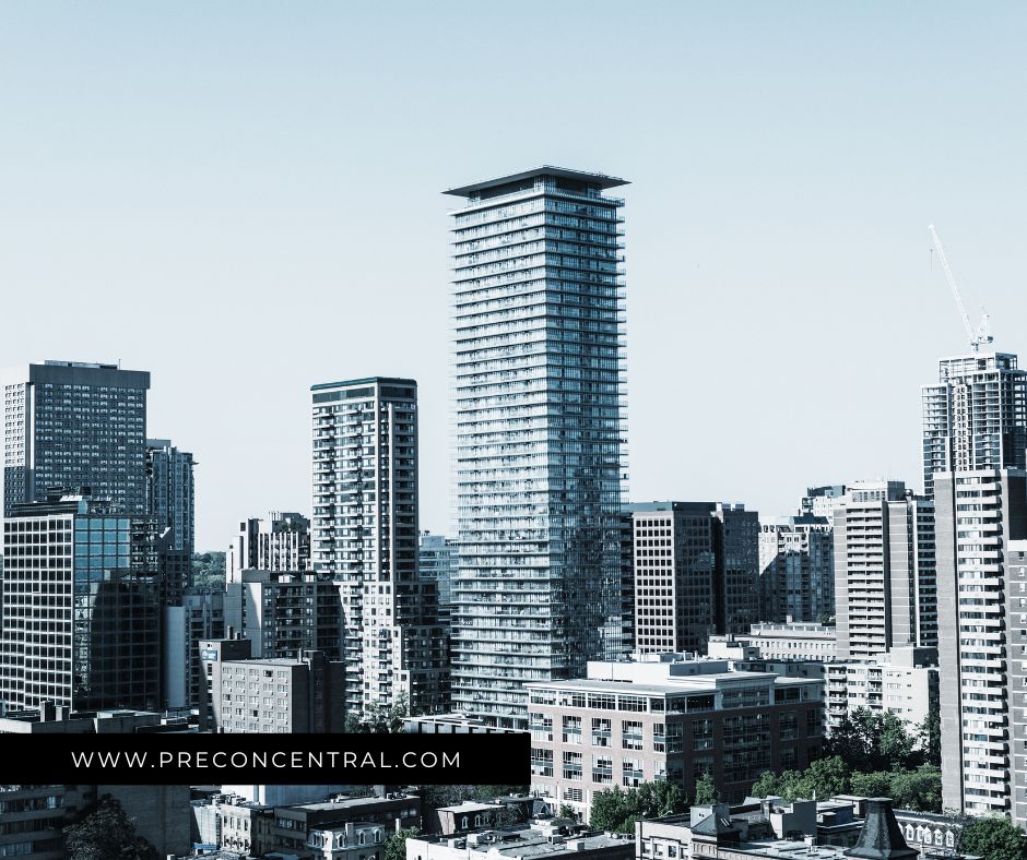 Ariel View of Toronto Condos
