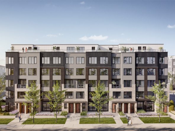 3D Rendering of Westshore at Long Branch Town Homes by Minto