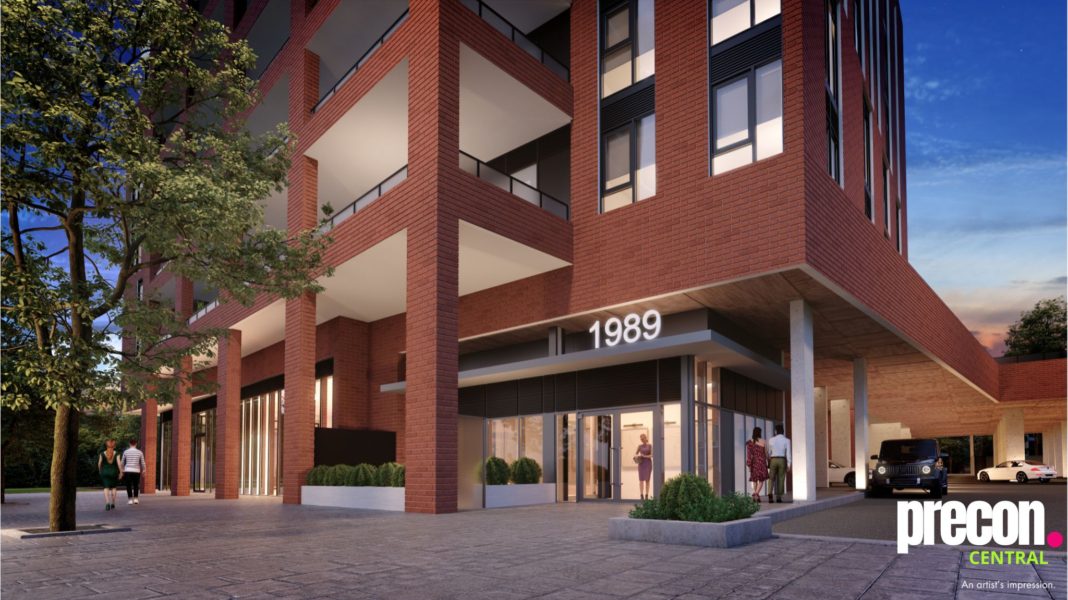 1989 Condos Burlington 3D Rendering