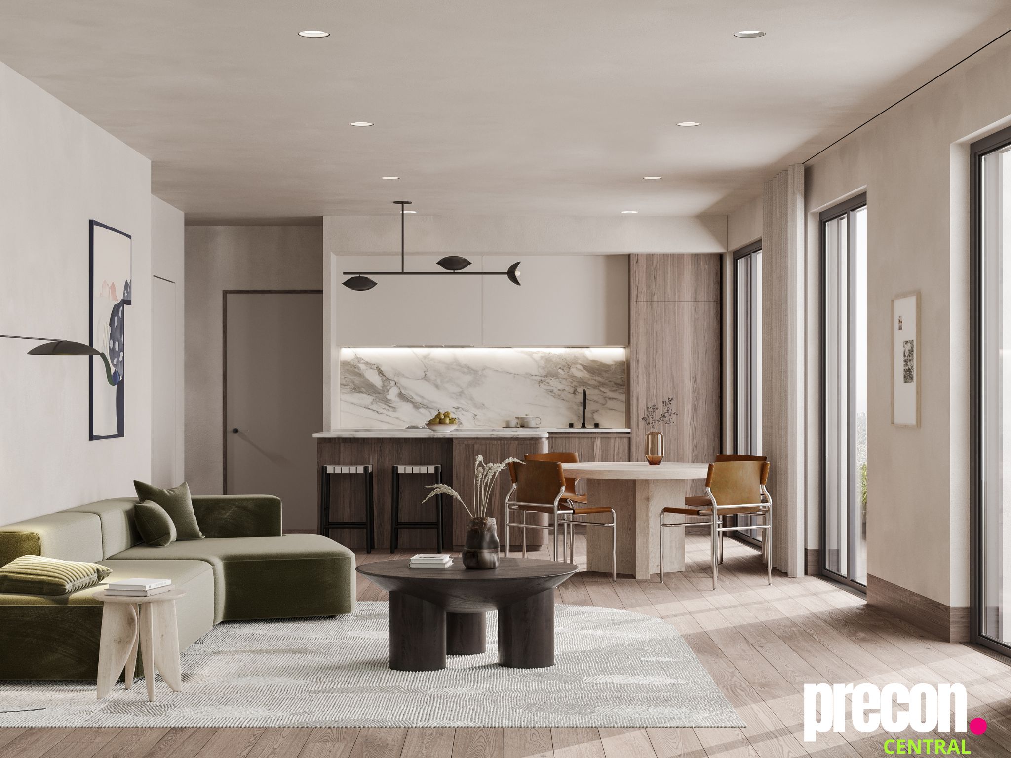 Craft Condo Residences Pre-Construction 3D Rendering in Toronto